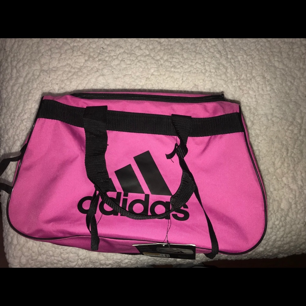 Pink Adidas bag